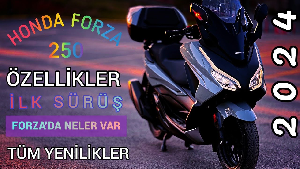 HONDA FORZA TESLİM ALMA ve ÖZELLİK İNCELEMESİ | İLK SÜRÜŞ | İLK İZLENİM