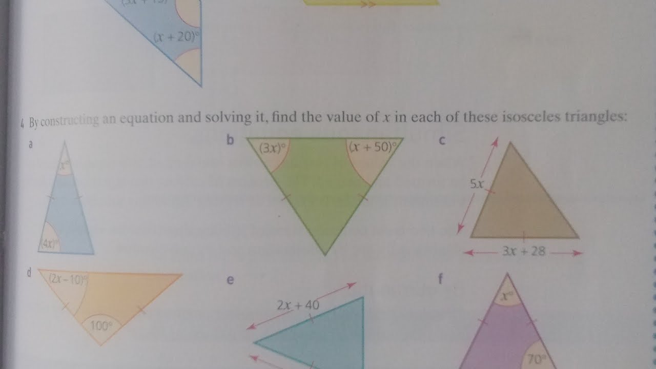 Cambridge IGCSE mathematics chapter 13 equations and inequalities || How to construct equation