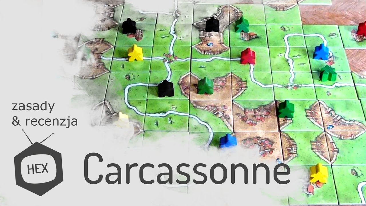 Carcassonne - zasady & recenzja (hexTV)