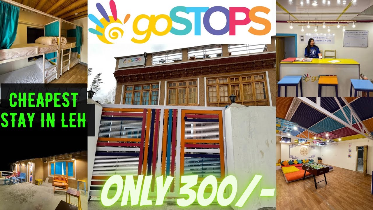 goSTOPS Leh | Cheapest and Best stay in Leh,Ladakh | लेह में सबसे सस्ता हॉस्टल #leh #ladakh #gostops