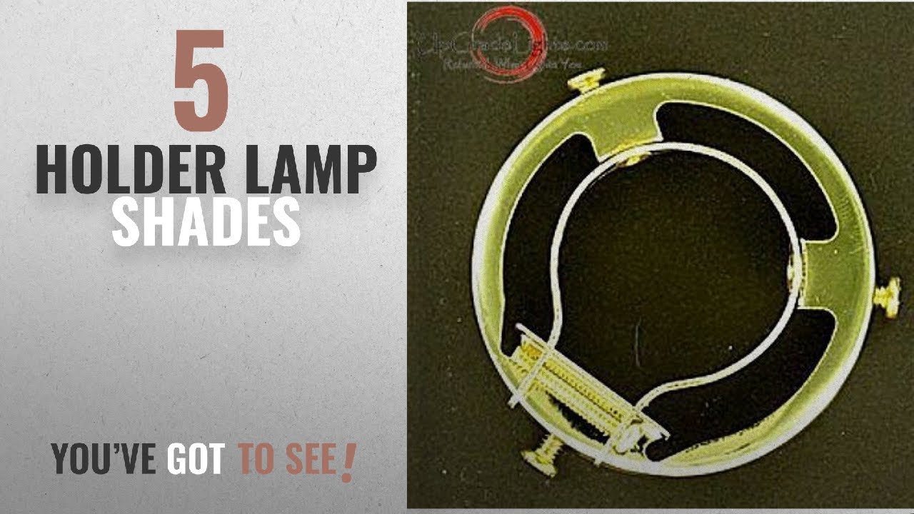 Top 10 Holder Lamp Shades [2018 ]: Upgradelights 2 1/4 Inch Brass Shade Holder for Uno Lamp Shade