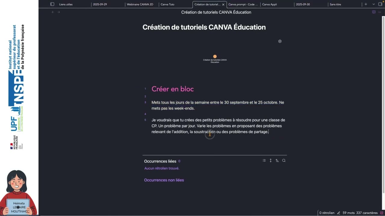 Créer en bloc : gagnez du temps pour vos rituels - Canva Éducation