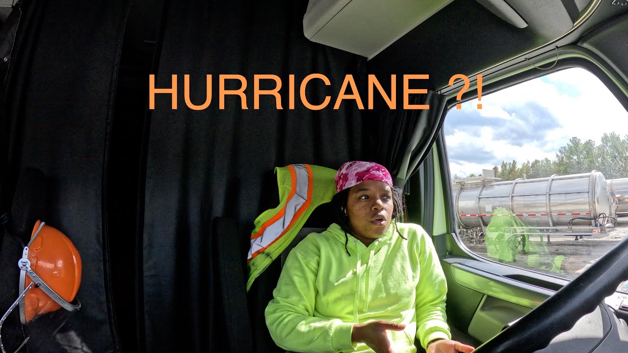 Schneider National Tanker Vlog | Hurricanes 🥴😳