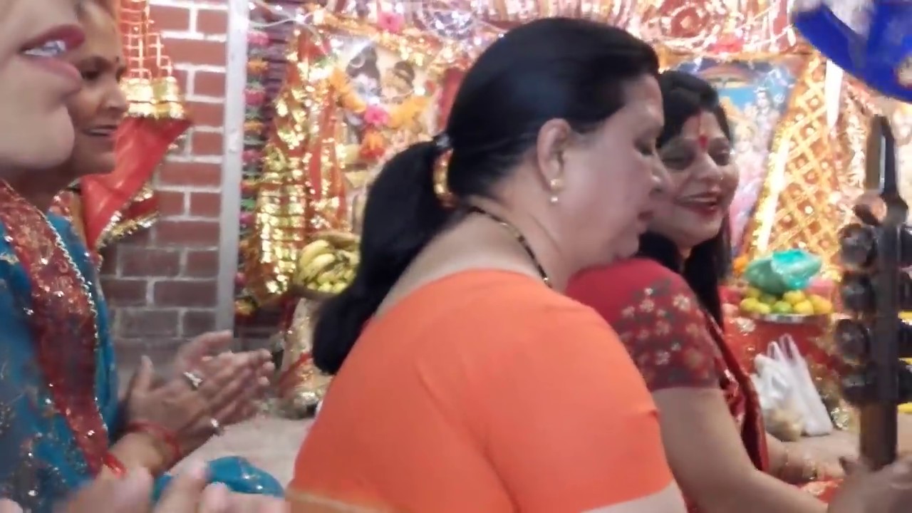 Jay mata di#10# Meiya aan virajo hamare angna.. Bhajan Kirtan Navratri