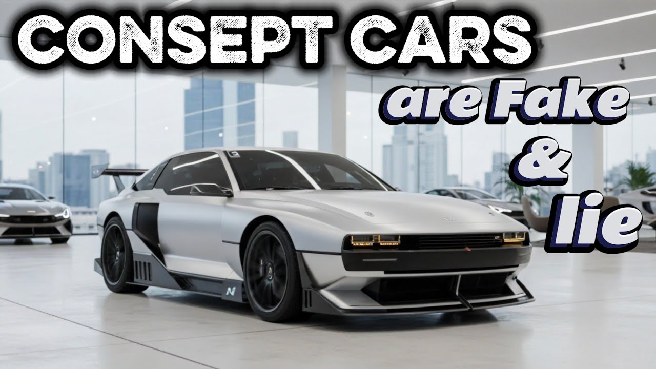 CONCEPT CARS ARE FAKE: Stop Falling For This PR Trick