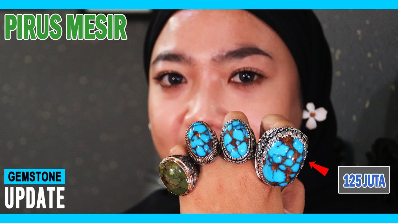 GEMSTONES UPDATE 18042022 - BATU PIRUS MESIR EGYPT TURQUOISE AMUNISI  KONTES