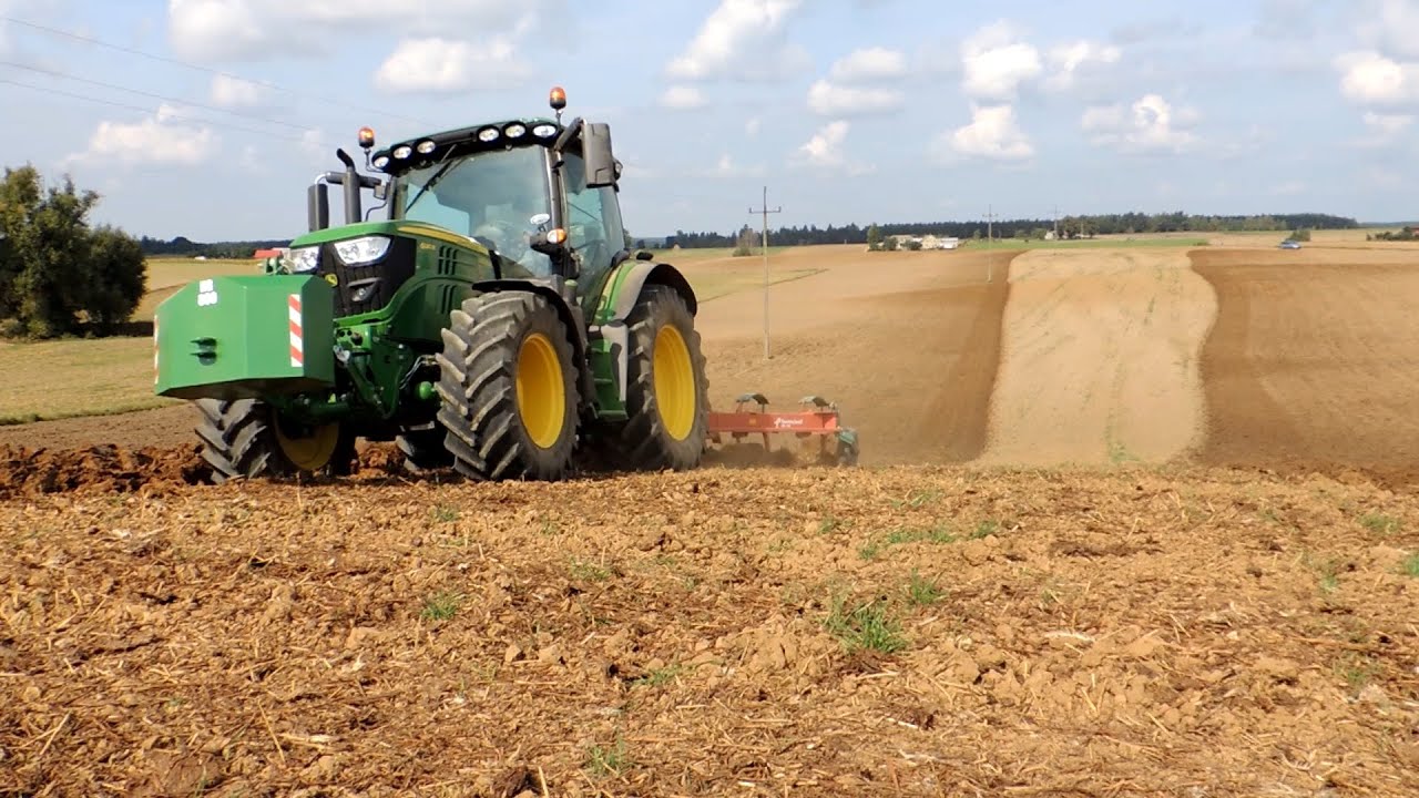 Orka i uprawa z John Deere 6130r & Zetor Forterra 9641