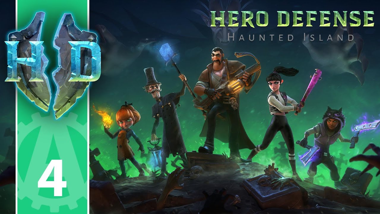 Let's Play Hero Defense Haunted Island 4
