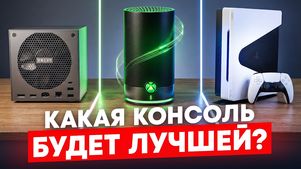 STEAM MACHINE, XBOX HELIX и PLAYSTATION 6 -  Какая консоль станет лучшей? 🤔