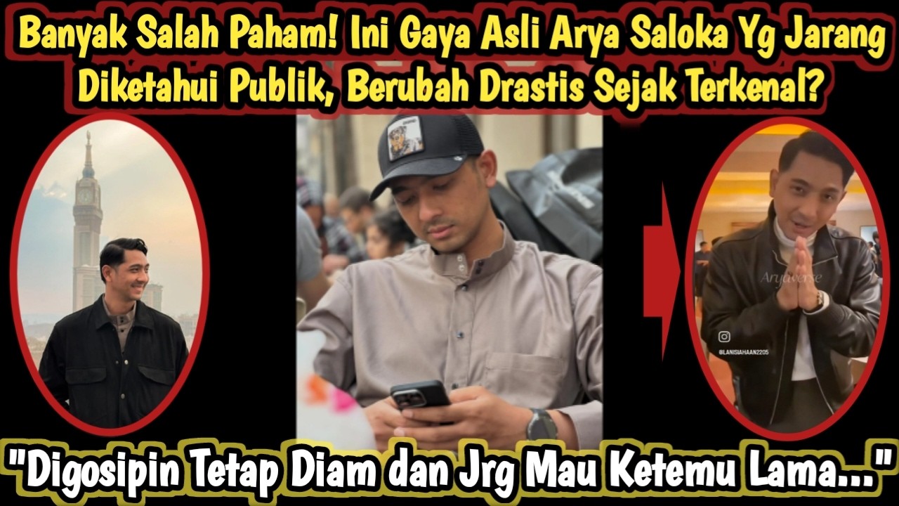 BANYAK SALAH Paham! Gaya Asli Arya Saloka Yg Jrg Diketahui & Srg Disalaharti, Berubah Sjk Terkenal?