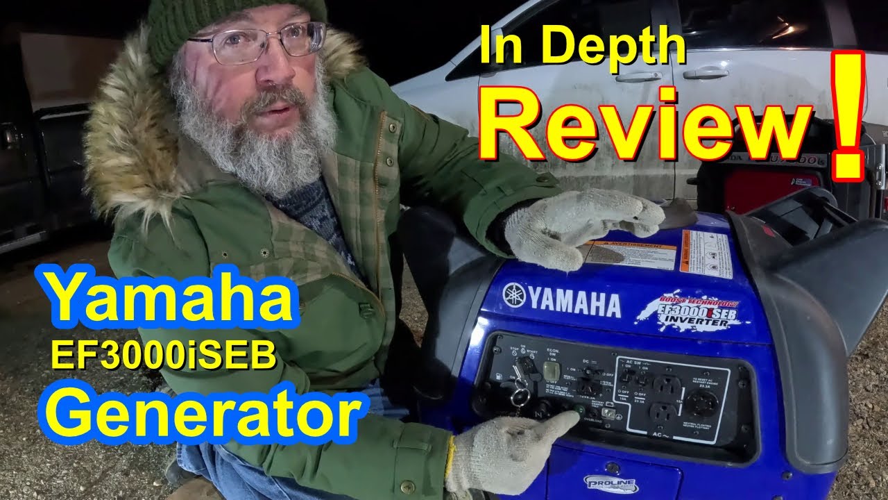 Инверторный генератор Yamaha EF3000iSEB — подробный обзор продукта + замена батареи + дополнитель...