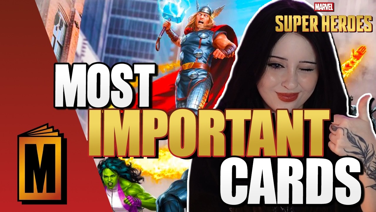 The 15 MOST IMPORTANT Cards from Marvel Super Heroes for Standard! | MTG