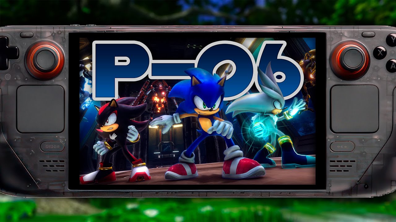 Sonic P-06 on Steam Deck OLED - Showcase (Best Settings)