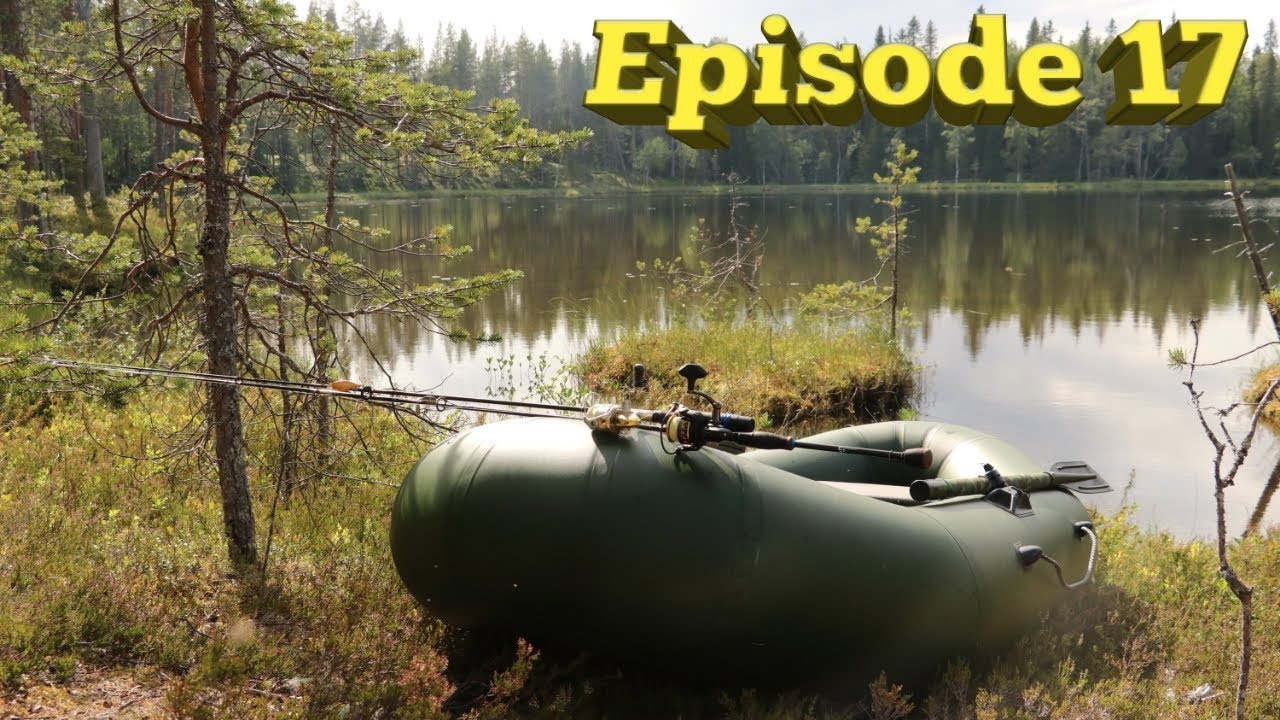 Ahvenen kalastusta Hossan metsälammella 2019 | Erämaiden kulkijat