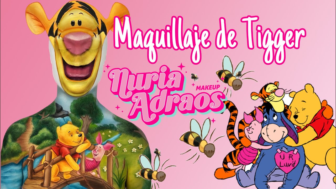 MAQUILLAJE DE TIGGER - NURIA ADRAOS MAKEUP