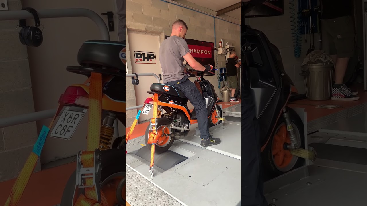 BANCO PROVA POTENZA SCOOTER PISTA