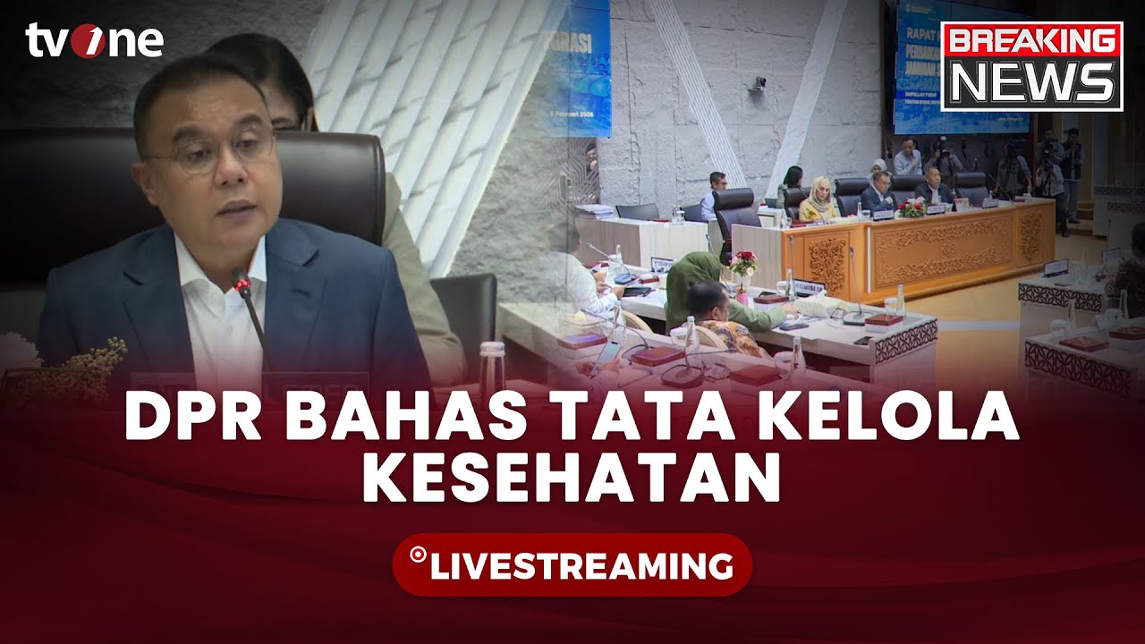 [BREAKING NEWS] DPR Bahas Tata Kelola Kesehatan | tvOne