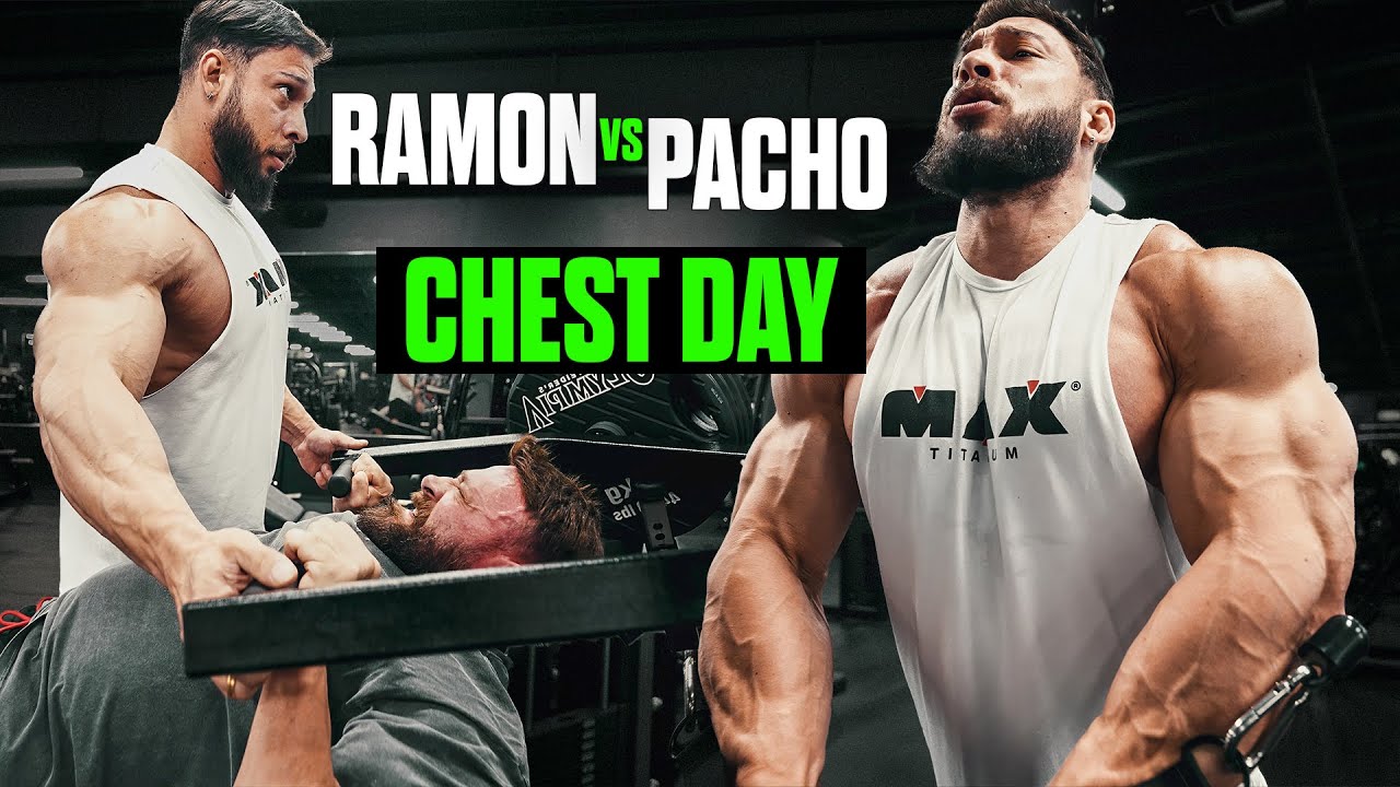 PACHO ME DESAFIOU! Treino de Peito RUMO A PITTSBURGH PRO