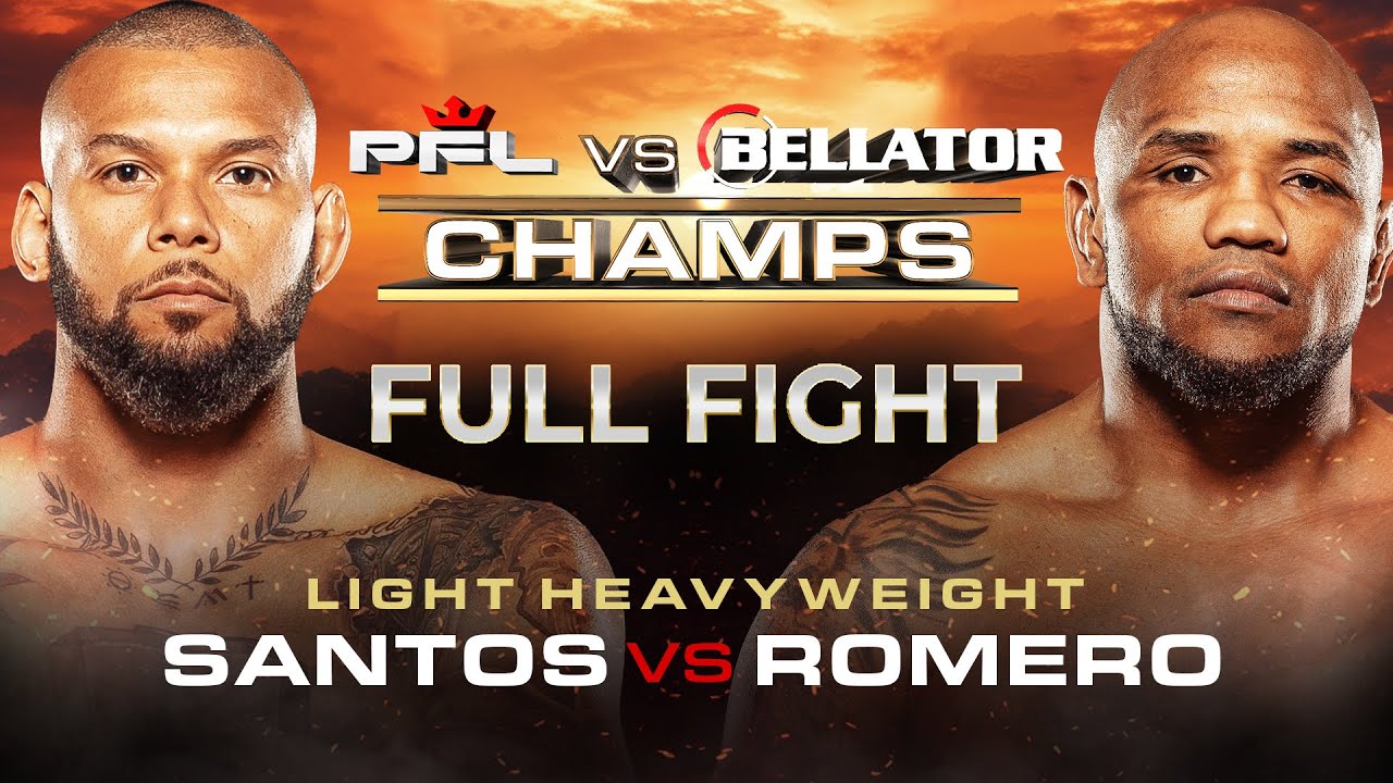Йоэль Ромеро против Тиаго Сантоса | PFL против Bellator | Полный бой