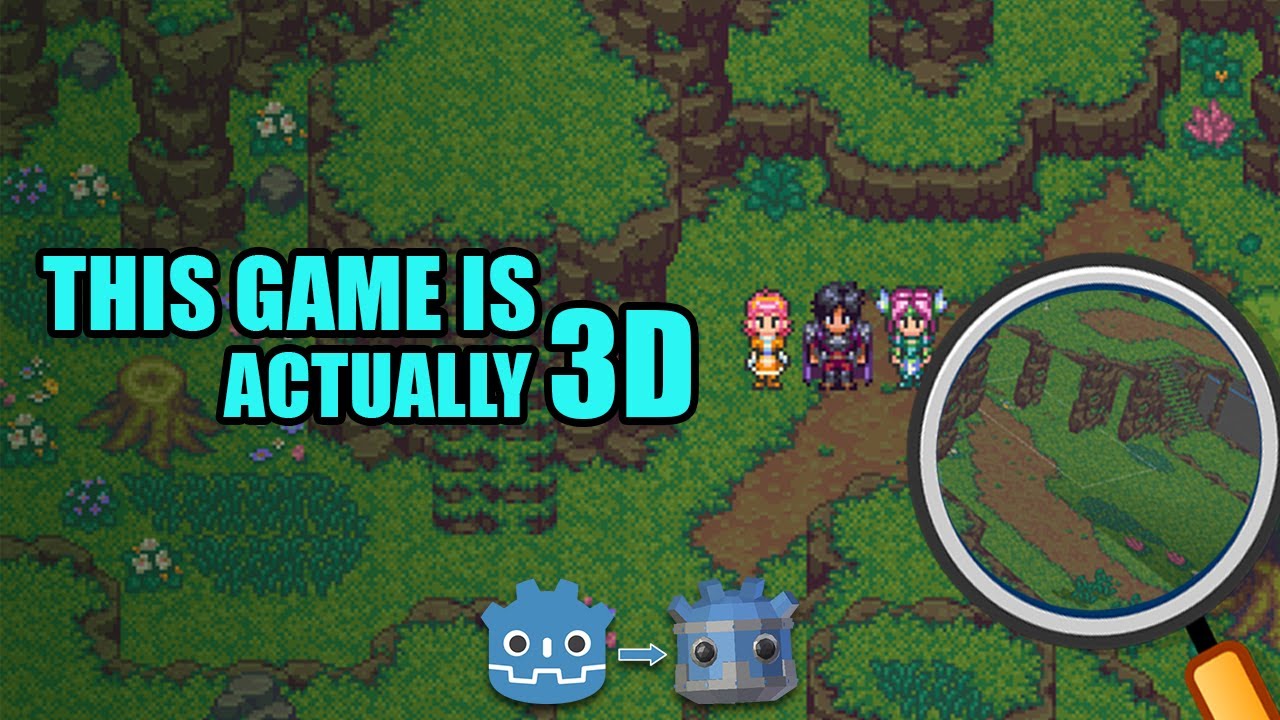 Converting our Godot JRPG from 2D to 3D - Devlog #1