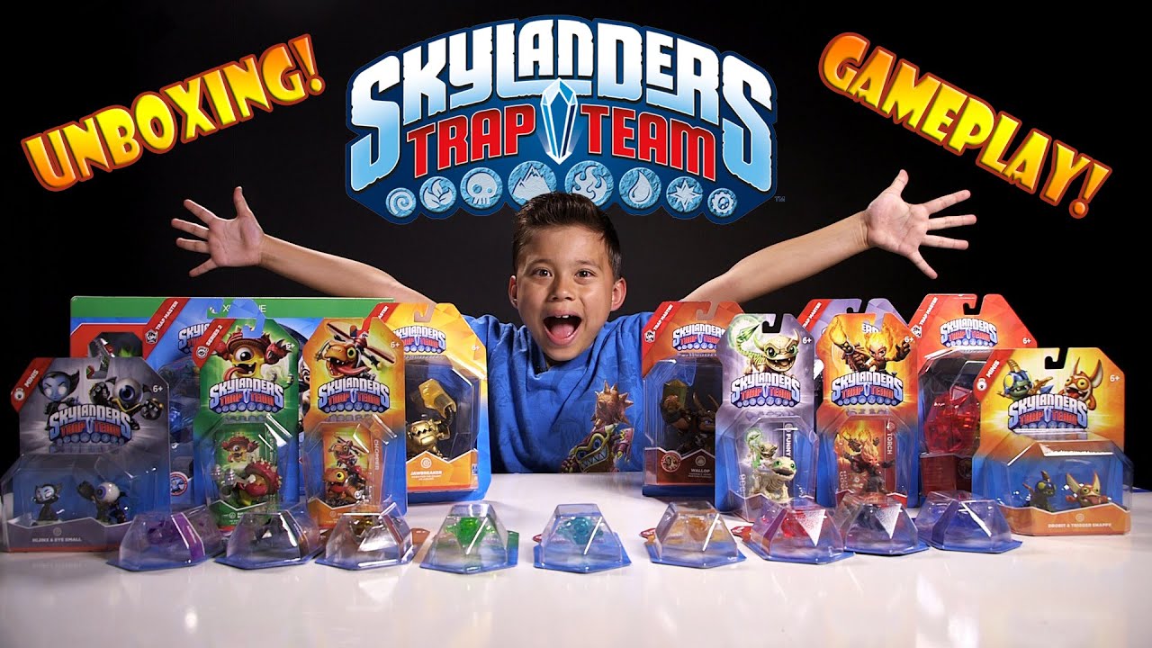 Skylanders TRAP TEAM is Here!!! Super Unboxing & Gameplay