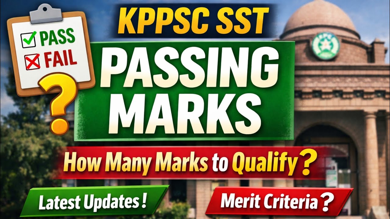 KPPSC SST Passing Marks | How Many Marks Are Required to Qualify SST Test? | KPPSC Update