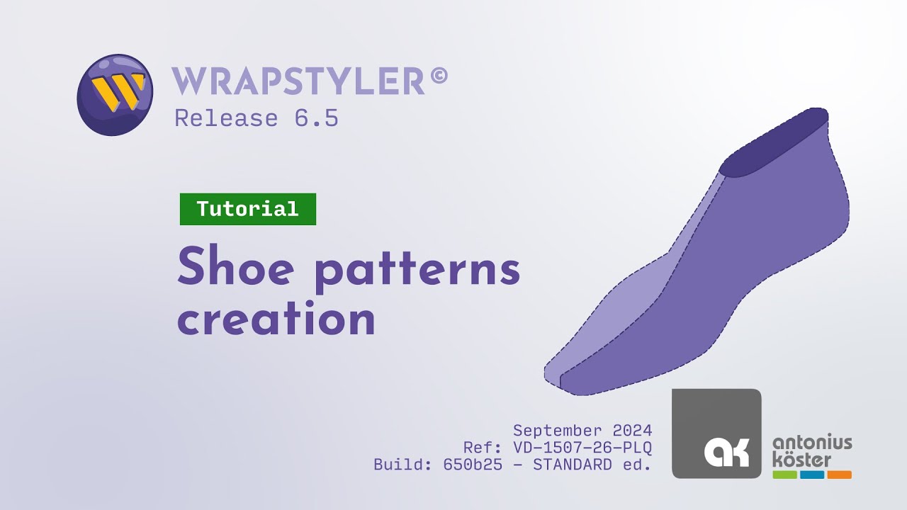 ✏️ Tutorial - Shoe patterns