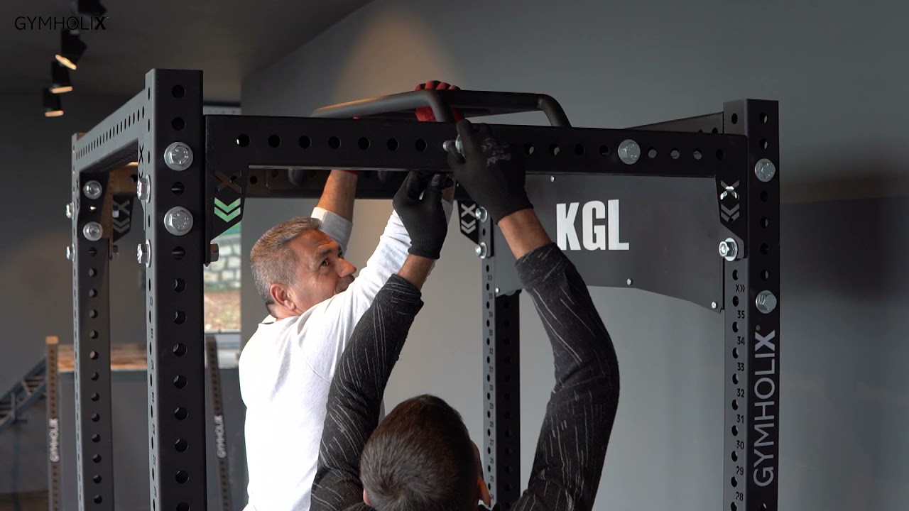 Gymholix Cage Adjustable Lever Arms Installation - Kurulum