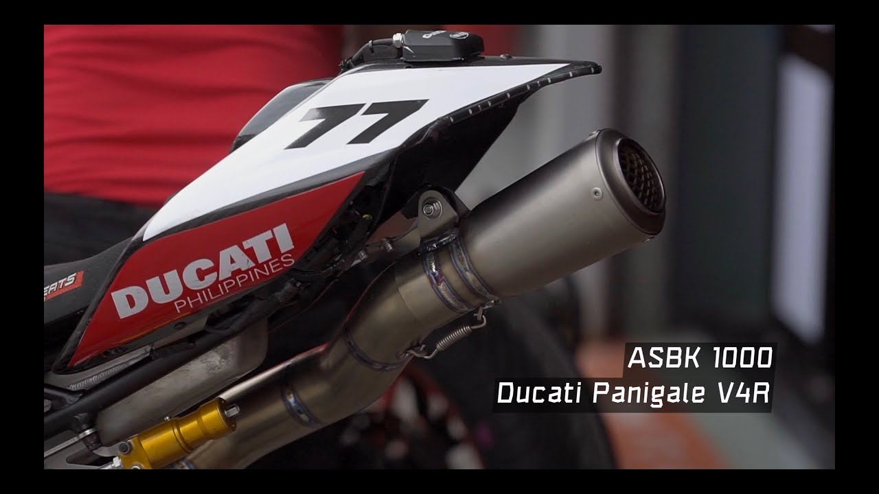 Ducati Philippines at ARRC Round 6 ASBK1000 Panigale V4 - 4K