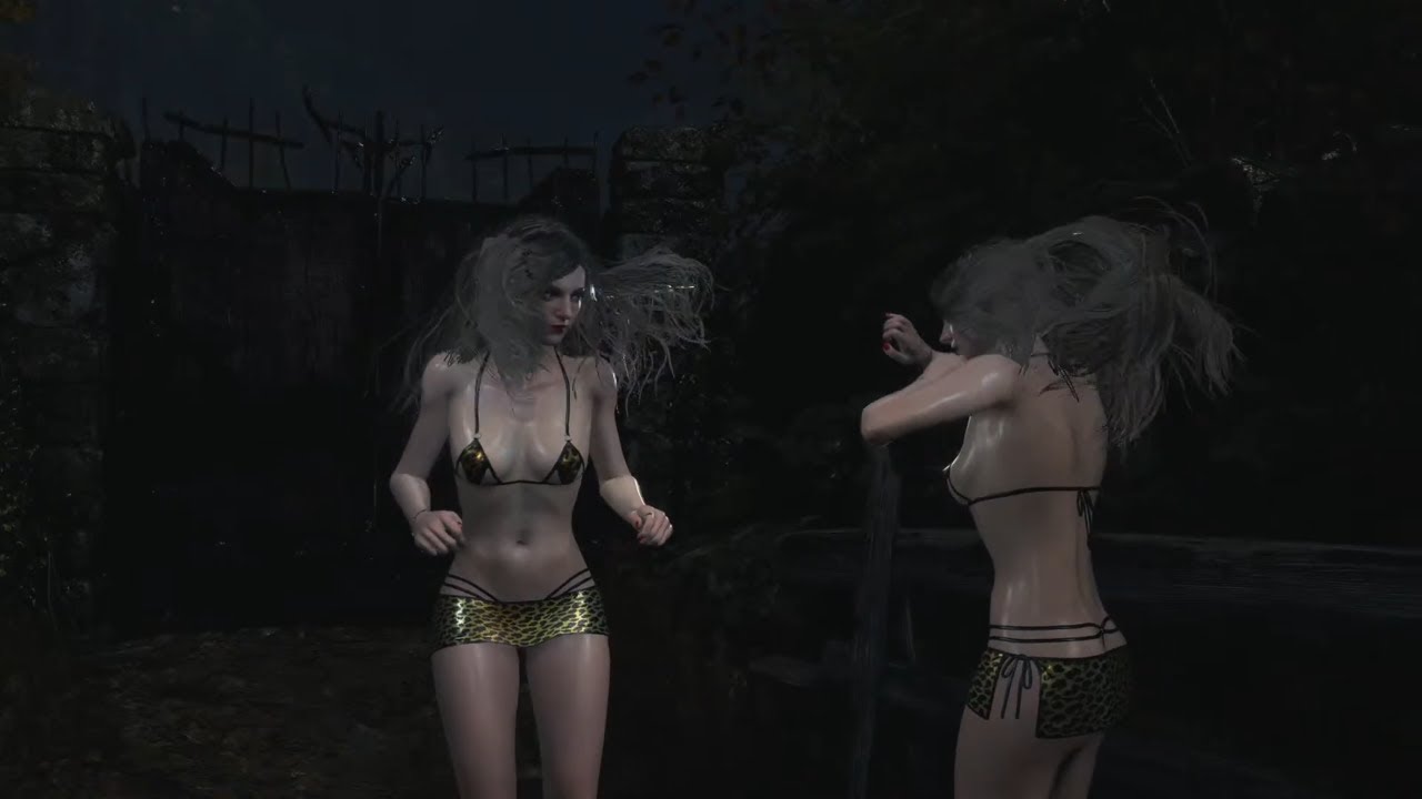Resident Evil 4 Remake Playable Ashley Leo Daring  Gameplay