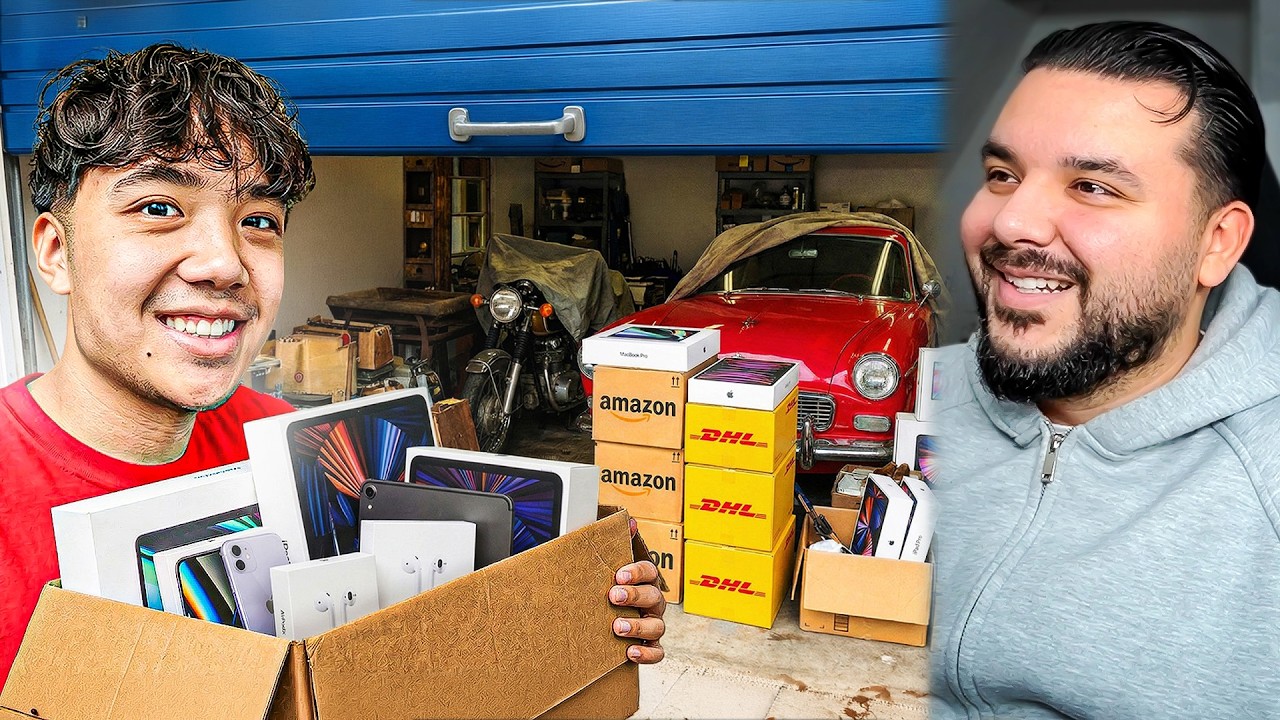 Verlassene Garage ersteigert & DAS war drin 😳💰