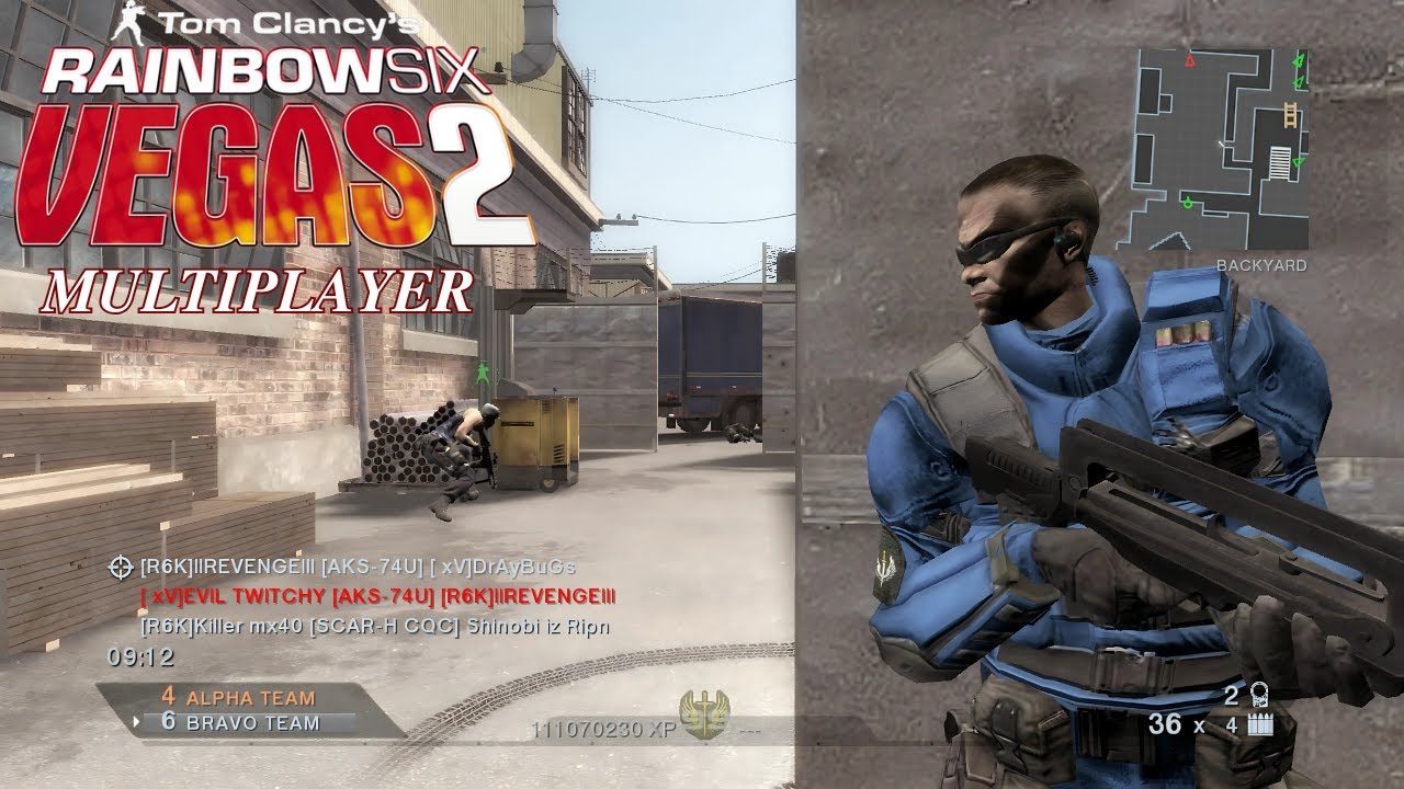 Rainbow Six: Vegas 2 Multiplayer Gameplay | NO COMMENTARY | XBOX - #3