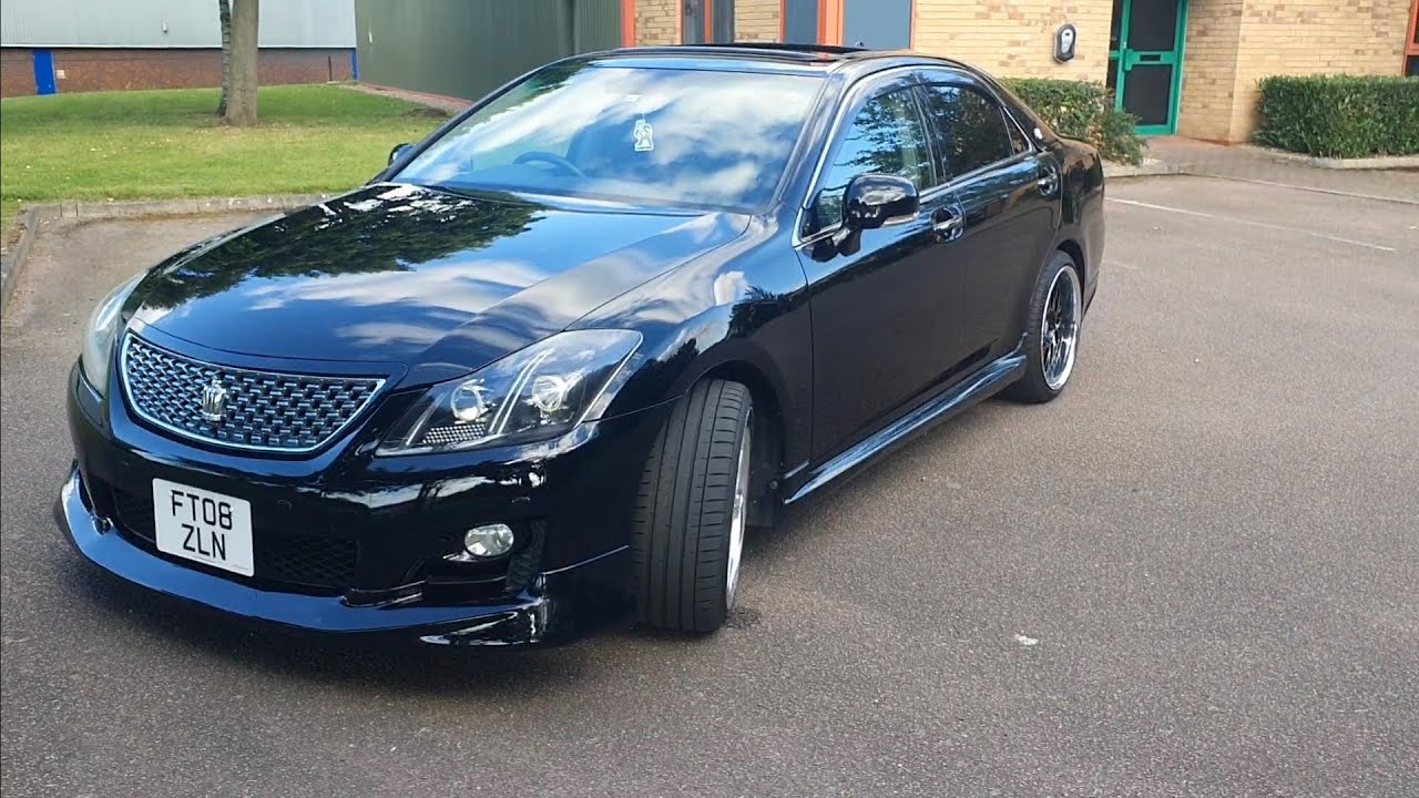 Toyota Crown | Кастомный ВЫХЛОП | Обзор