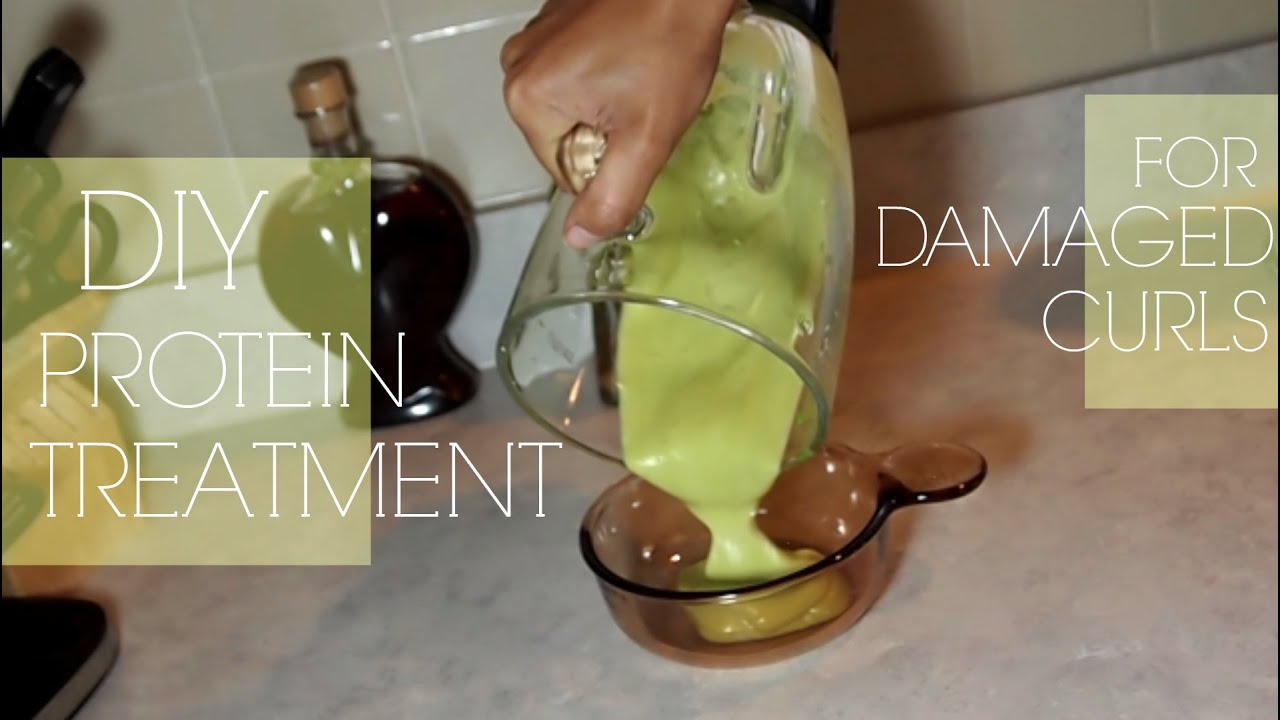 DIY Protein Treatment for Damaged Curls