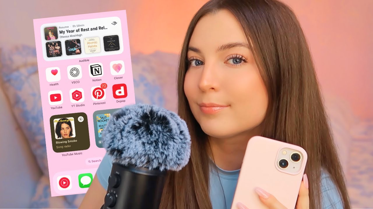 ASMR What’s On My iPhone 📱⭐️ Clicky Whispers