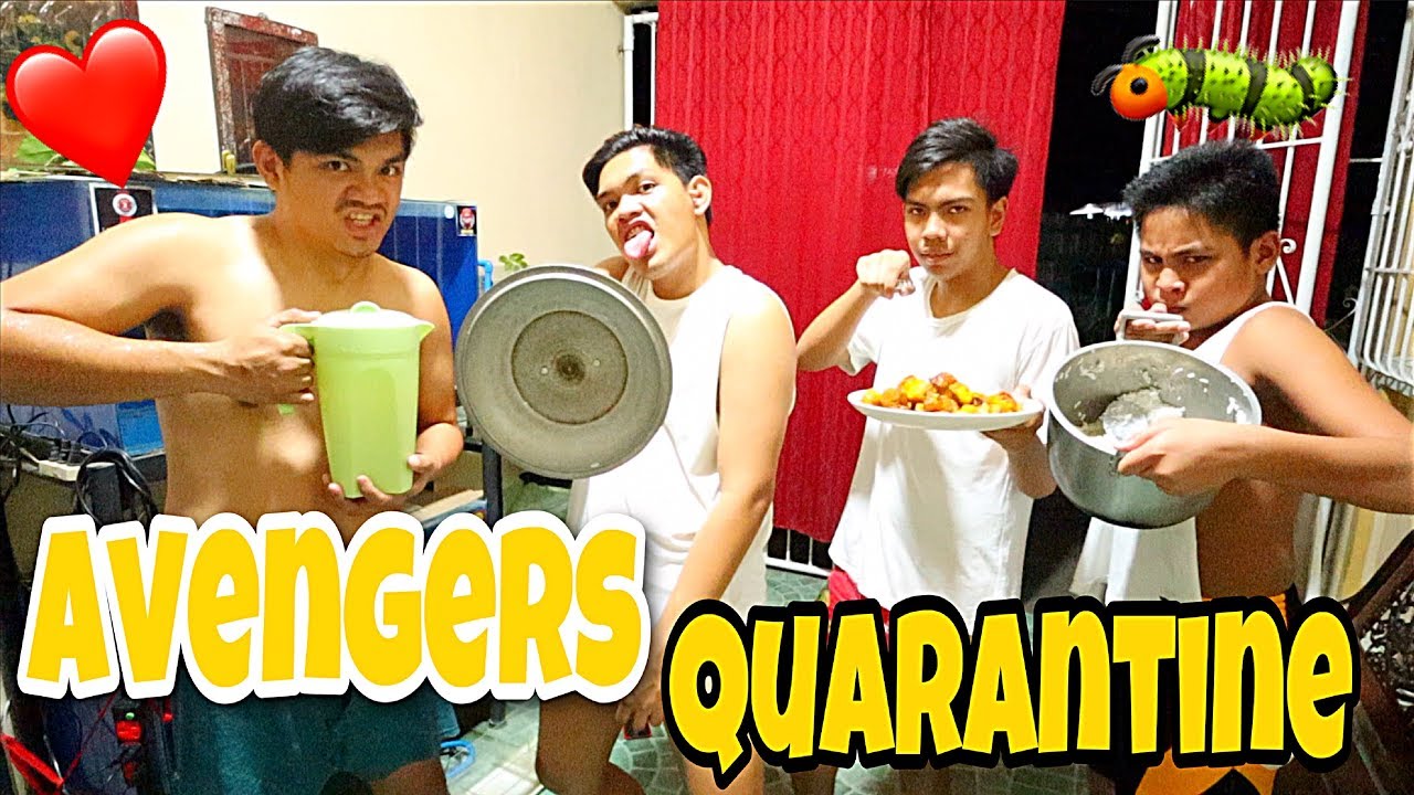 AVENGERS QUARANTINE PARA SA MGA GUTOM PAGGABI