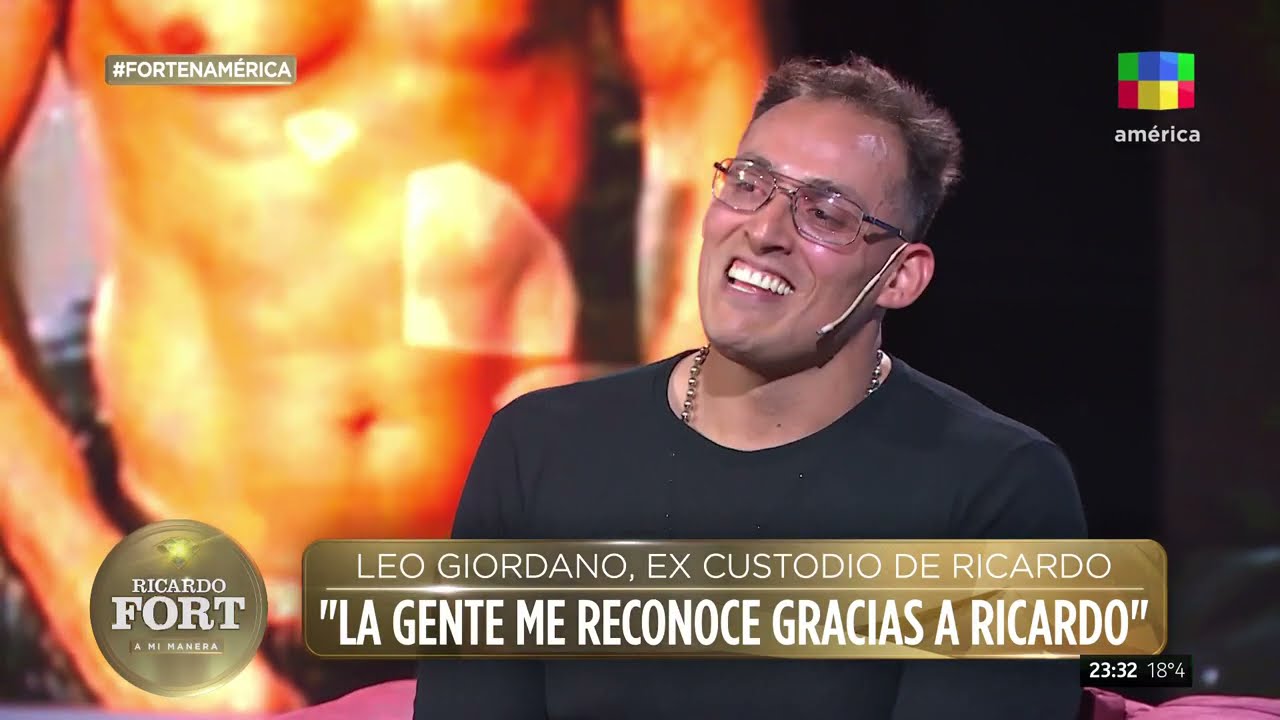 Leo Giordano, ex custodio de Ricardo Fort: 