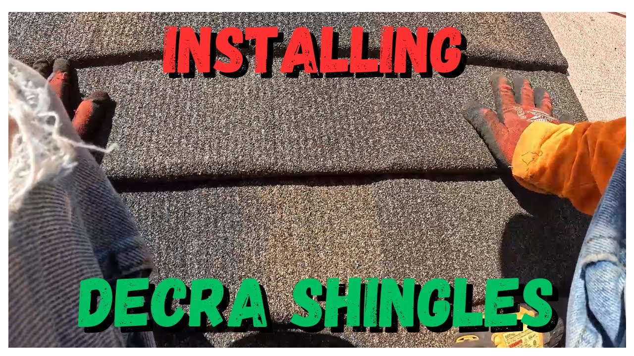 Installing Decra Shingles