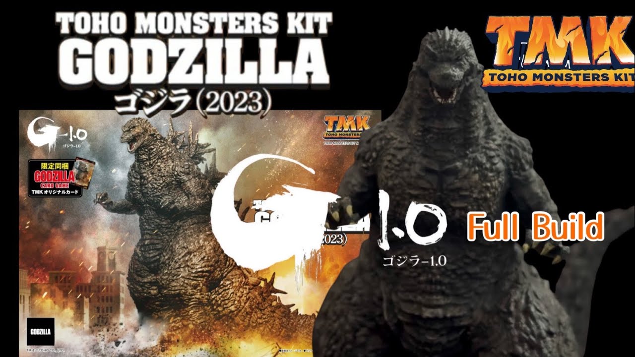 ゴジラ-1.0 TOHO MONSTERS KIT GODZILLA（2023） Full Build