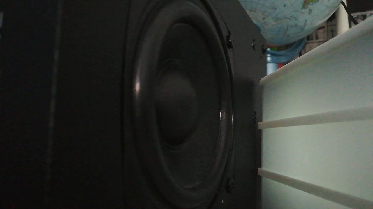 Bass test creative A120 subwoofer