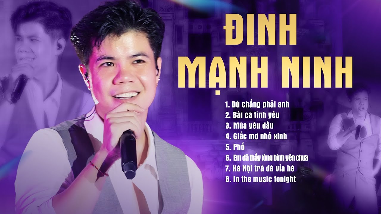 Đinh Mạnh Ninh - 8 Ca Khúc Live Cực Đỉnh 