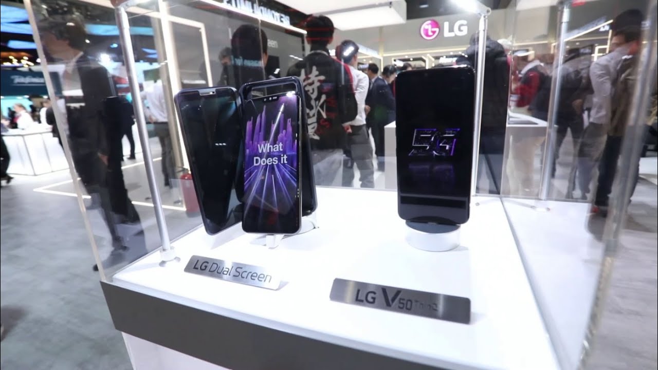 MWC 2019: LG V50 ThinQ Experience Zone Highlights