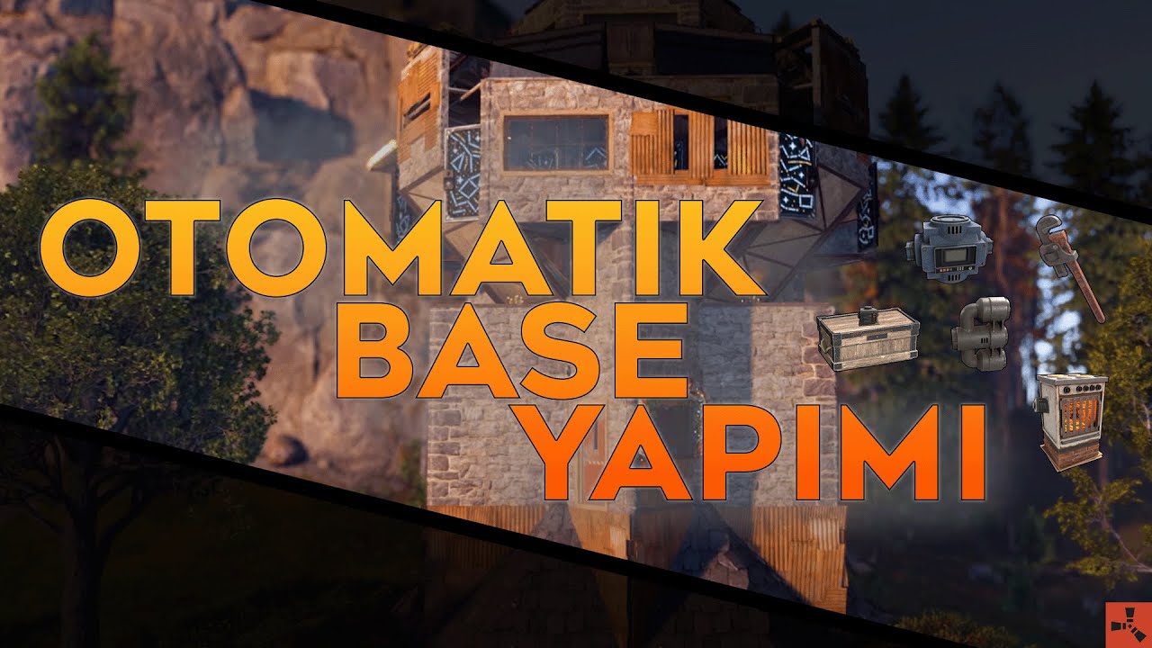 BASİT Endüstriyel Sistem - Otomatik Fırın, Craft ve Sandık Düzeni | Rust Türkçe