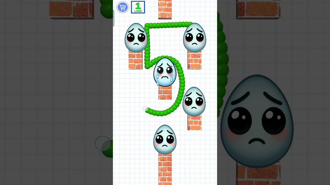 N&Uacute;MERO 5 / НОМЕР 5 в Draw to Smash #n&uacute;meros #brainteasers #numbers #artpuzzlegame