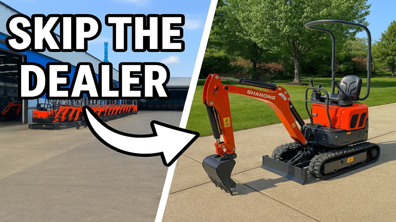 Skip the Dealer: Order Your Own Chinese Mini Excavator Direct