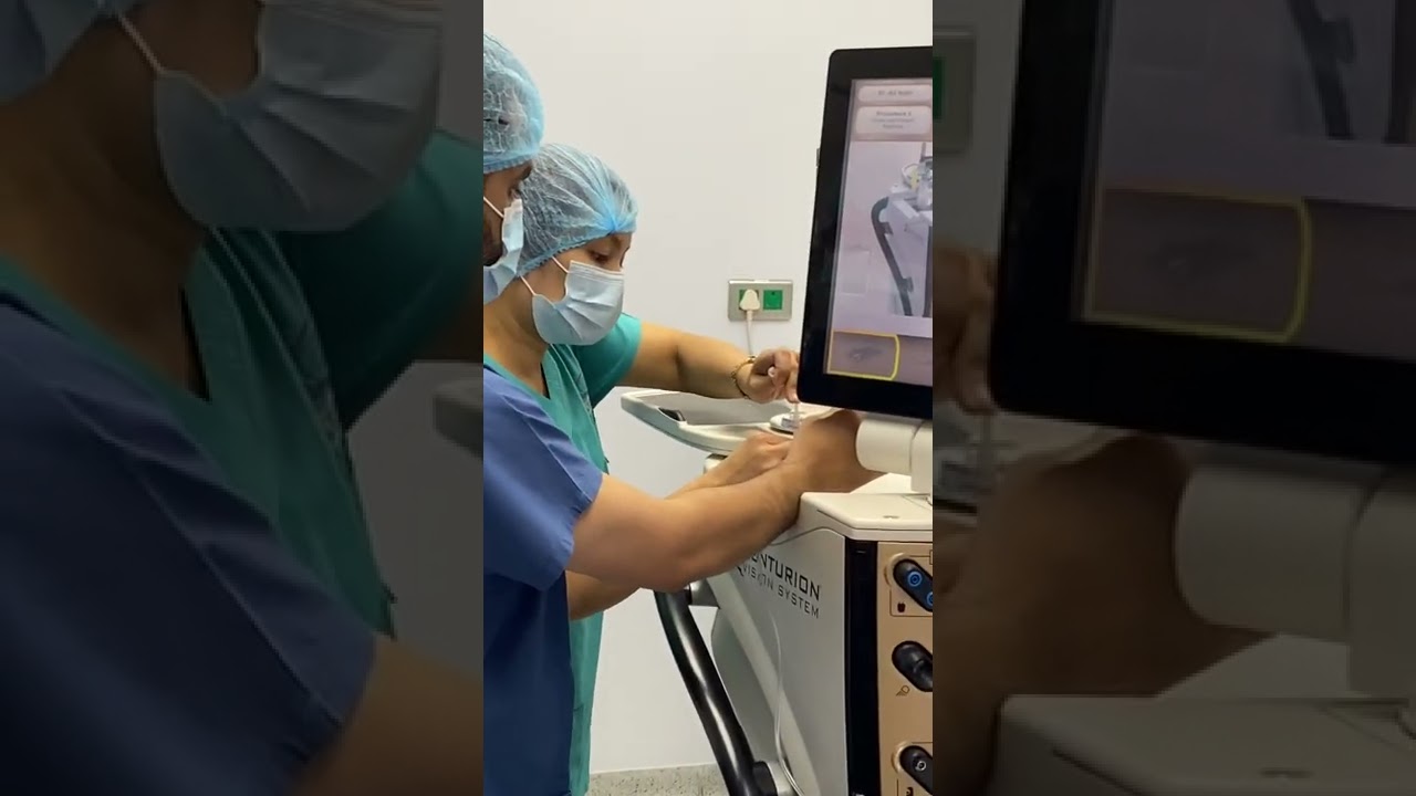 Centurion Phaco Machine-demo 17-May-2022