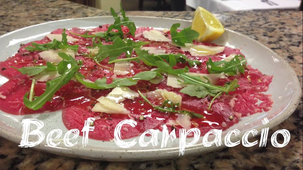 Beef Carpaccio