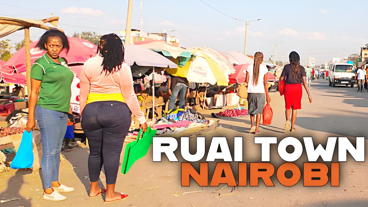 Ruai Walking Tour | Nairobi’s Expanding Outskirts & African Local Community Life | 4K UHD