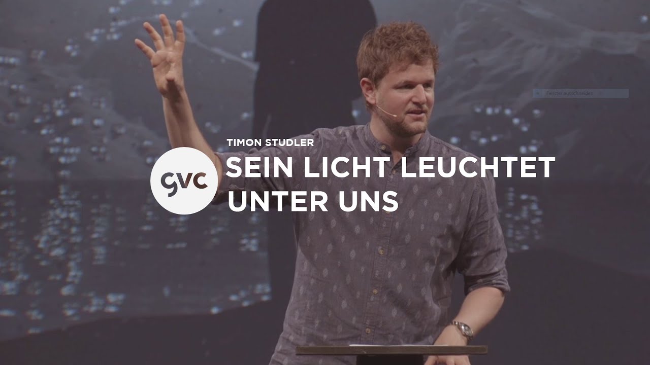 [CH] Sein Licht leuchtet unter uns | Timon Studler