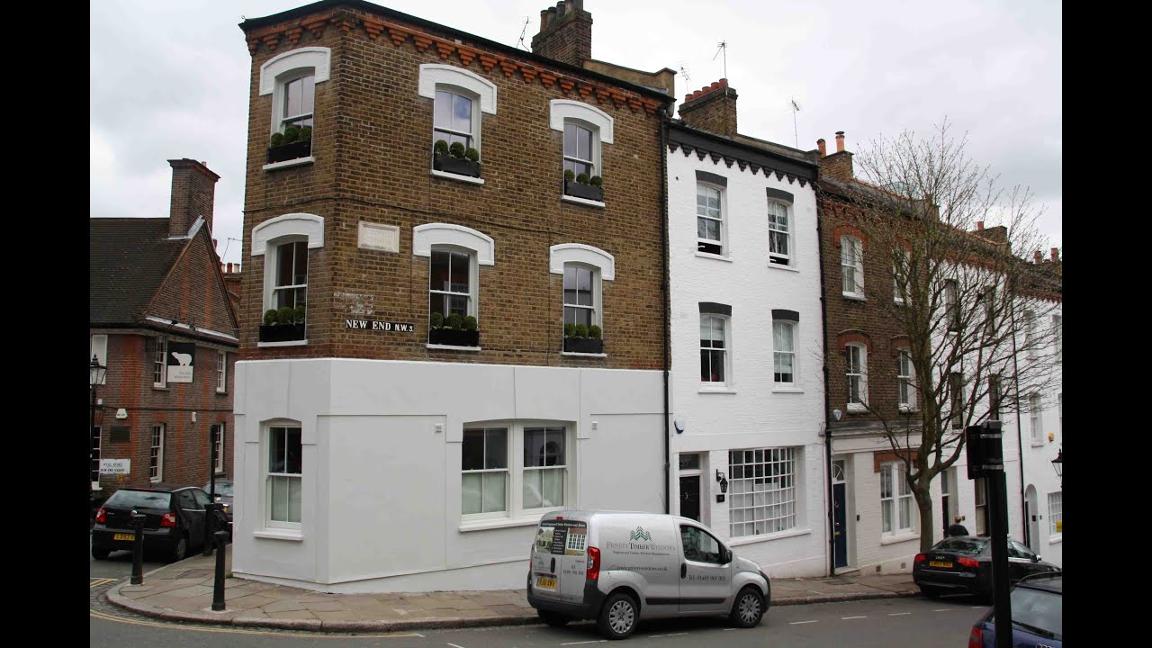 Conservation Slimline Timber Sash Windows and Doors for a Victorian  period home renovation project